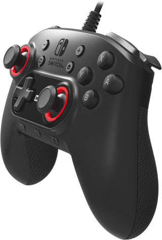 HORI Horipad + gamepad (Zwart/rood, Nintendo Switch) voor €15,99 bij Amazon