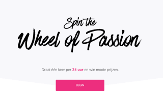 Wheel of passion met diverse kortingen bij Hunkemöller