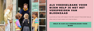Wordt gratis een Voedselbank voor Bijen en ontvang gratis zakjes bloemzaad om uit te delen