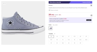 Botines Casual Converse Chuck Taylor All Star Malden Street por 29.74€ (Cuenta Nueva 17.74€)