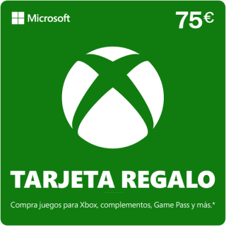 Tarjeta Saldo XBOX Live de 75€ por 51,26€