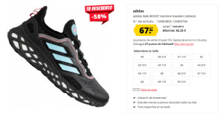 Zapatillas de Trainning para Hombre adidas Web BOOST por 60.23€