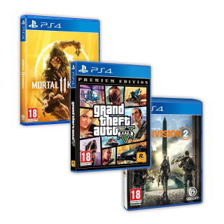 Pack de 3 juegos para consola PS4 de Sony por solo 18€