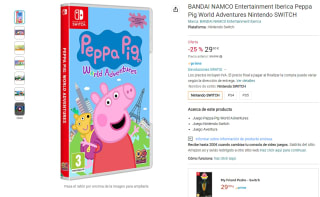 Videojuego Nintendo Peppa Pig World Adventures por 29,99€