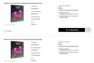 Pokémon: Shrouded Fable 4 of 9-pocket verzamelmap vanaf €7 bij de MediaMarkt