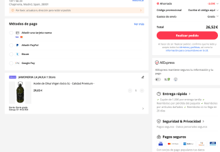 5L Aceite de Oliva Virgen Extra por solo 26,52€