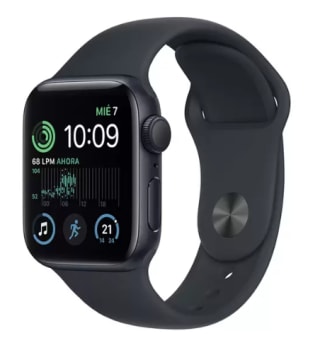 Apple Watch SE (GPS) 40mm color medianoche por $4899