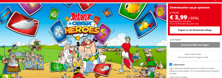 Asterix & Obelix: Heroes voor €3,99 in de Nintendo eShop