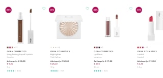 Tot 50% korting op OFRA Cosmetics bij Douglas