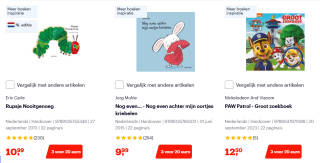 3 kids prentenboeken voor €20 bij Bol