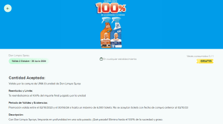 Gratis Ariel Pods, Compresas Ausonia, Don Limpio Spray, Ambipur Recambios Sevilla (Reembolso)