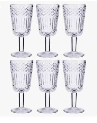 Juego 6 copas 28,5cl vidrio Medina La Bouchée by La Cartuja de Sevilla por 9,09€