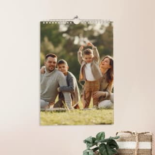 Jaarkalender met eigen foto’s voor €9,95 incl. verzending bij Fotocadeau