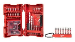 Coffret de 54 pièces pour visseuse à chocs Milwaukee à 23,99€