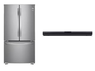 Refrigerador French Door 29 ft + LG Soundbar SQC1 por $20,999