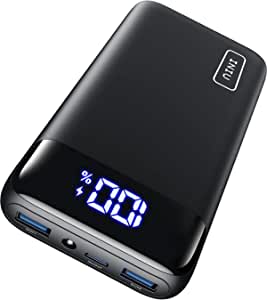 INIU Power Bank, 22.5W 20000mAh [USB C in&out] voor €14,87 bij Amazon