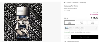 Michael Kors Pour Homme Eau De Parfum Spray 100ml voor €41,40 bij Notino