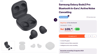 Samsung Galaxy Buds2 Pro Bluetooth In-Ears voor €109,95 bij iBOOD