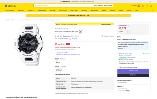 Casio G-Shock GBA-900-7AER por 69,12€