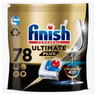 78 Pastillas Finish Powerball Ultimate Plus All in por 11,89€