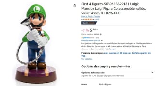 Figura coleccionable Luigi por 57,89€