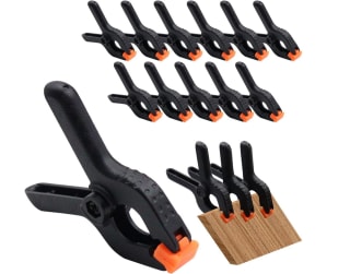 30 Piezas 2 Pulgadas Abrazaderas de Resorte Nylon Pinzas de Resorte Resorte Mandíbulas Giratorias por solo 8,79€