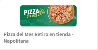 Papa John's Pizza, oferta para retiro en tienda desde $10.990