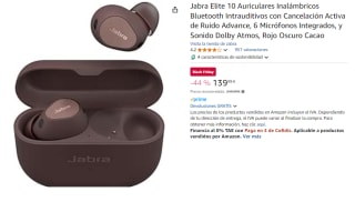 Jabra Elite 10 Auriculares Inalámbricos Bluetooth Intrauditivos con Cancelación Activa de Ruido Advance por 139.99€