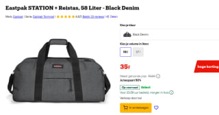 Eastpak Station Reistas voor €35 bij Bol
