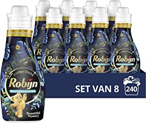 Robijn wasverzachter Beautiful Mystery 30 wasbeurten- 8 pack voor €15 bij AMazon