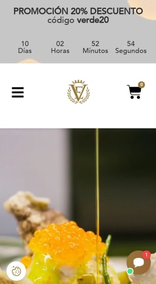 -20% de Descuento en Verdesmeralda olive.