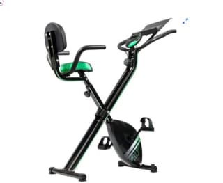 Bicicleta Estática Plegable Con Respaldo Drumfit X-bike Neo Pro. Pantalla Lcd marca Cecotec, por 99,90€