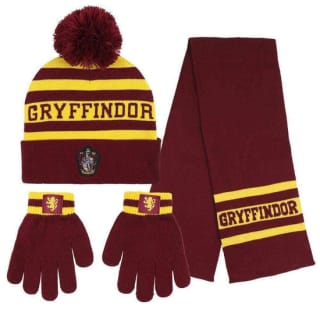 Bufanda, gorro y guantes de Harry Potter Gryffindor por 7,99€