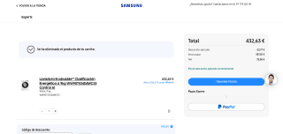 Samsung Ecobubble 9Kg por 432,63€