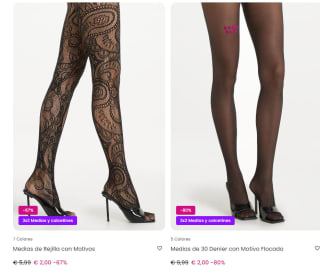 Tezenis medias desde solo 2€ varios modelos