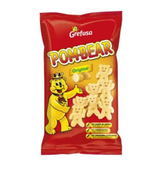 Bolsa de 80 gramos de snack de patata Pom-Bear GREFUSA por 0,79€