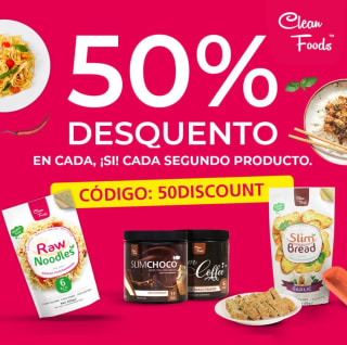 50% en todos las superventas CleanFoods por 24h