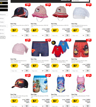 Descuentos de hasta -70% en Sun coty desde Deportes Outlet