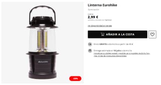 Artículos de camping desde solo 1,79€ ofertazas