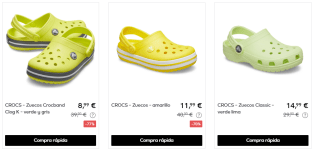 Calzado Crocs desde solo 5,99€ para niñ@s