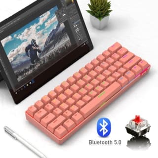 Gather a wireless mechanical gaming keyboard at eBay for £11.39