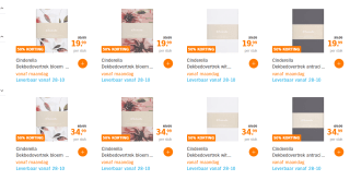 50% korting op Cinderella beddengoed bij de AH
