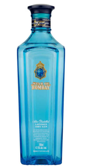 Ginebra Star of Bombay London Dry Gin 700ml por 12.26€