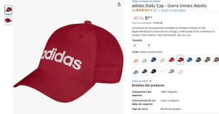 Gorra Adidas Daily por 9€