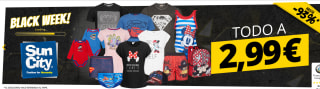 Recopilación Sun city a 2,99€ desde Deportes outlet