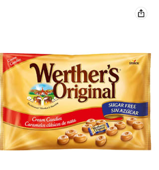 2 Packs de 1Kg de Werther'S Original - Caramelos clásicos de nata - Sin azúcar por 15.11€