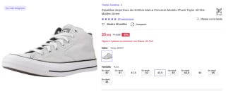 Zapatillas Converse Chuck Taylor All Star Malden Street por 35,95€