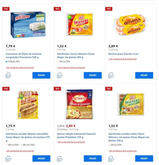 3×2 en más de 4000 productos desde Carrefour.