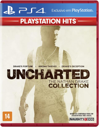 Jogo: Uncharted The Drake Collection Hits para PS4 - R$ 49,90