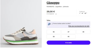 Zapatillas para Mujer Gioseppo REIMBERG por 29€